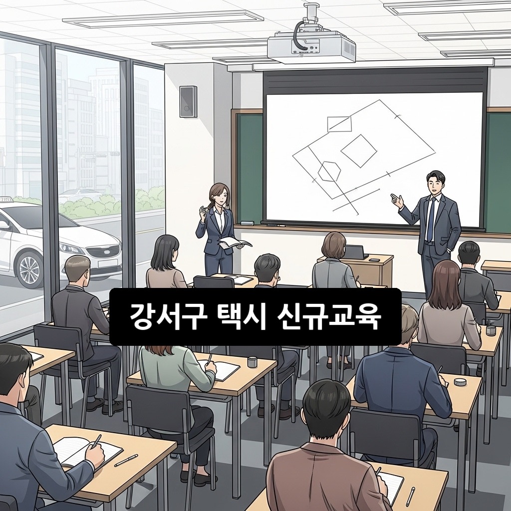 강서구 택시 신규교육 2026: 신청 절차부터 이수까지 완벽 가이드