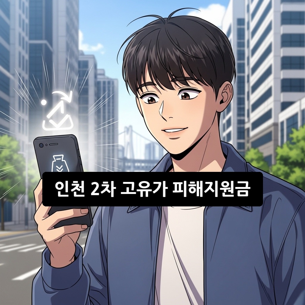 인천 2차 고유가 피해지원금 신청 방법 총정리