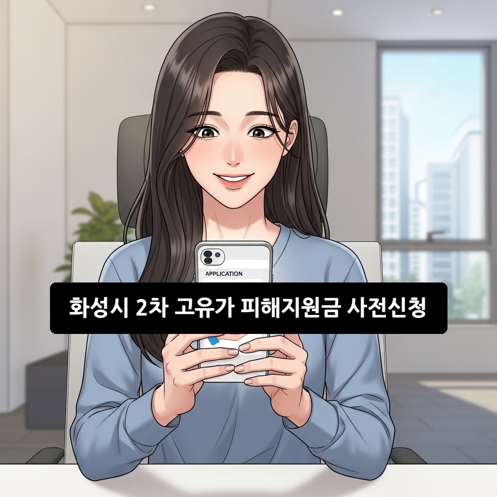 화성시 2차 고유가 피해지원금 사전신청 방법 총정리