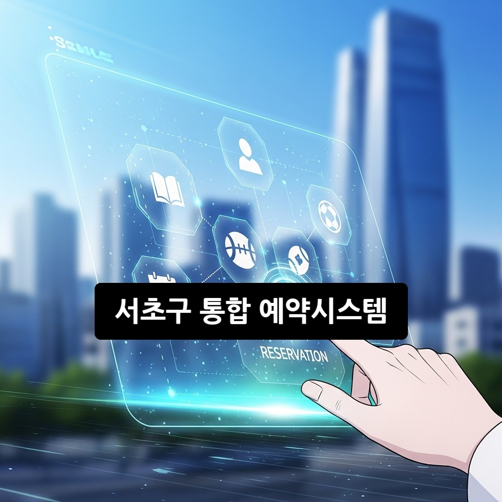 서초구 통합 예약시스템: 2026년 이용 완벽 가이드