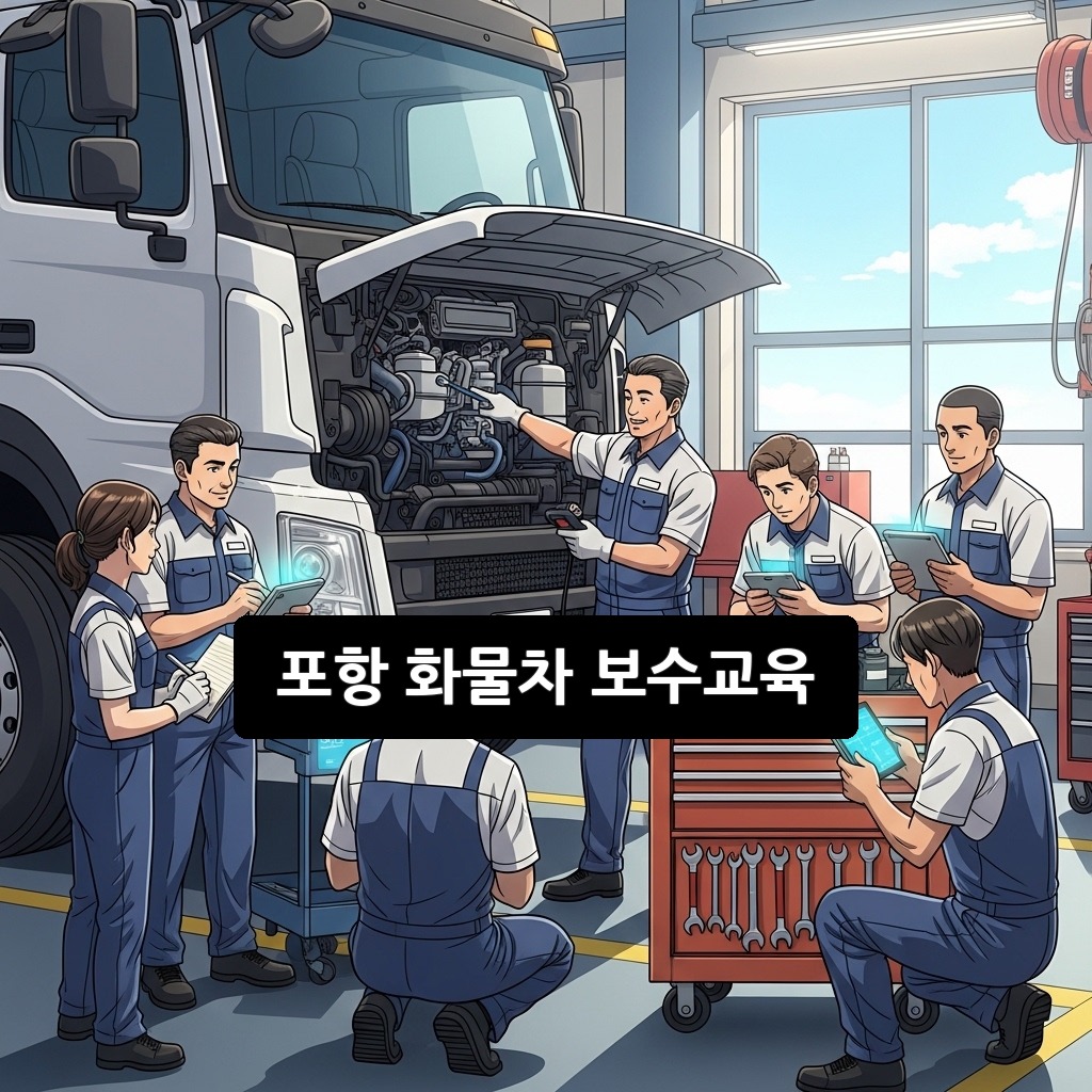 포항 화물차 보수교육 2026년 최신 신청 방법 총정리