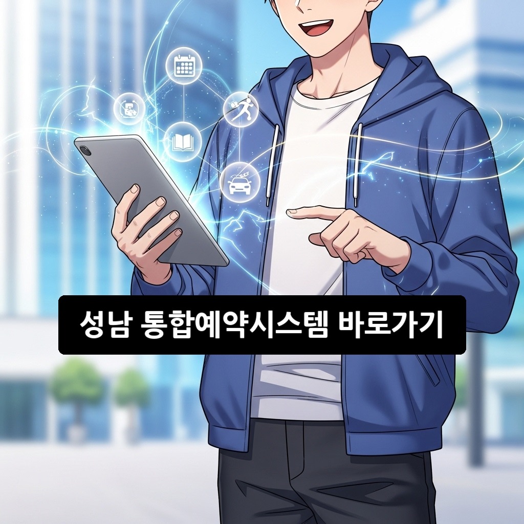 성남 통합예약시스템 바로가기: 2026년 이용 꿀팁 & 서비스 총정리
