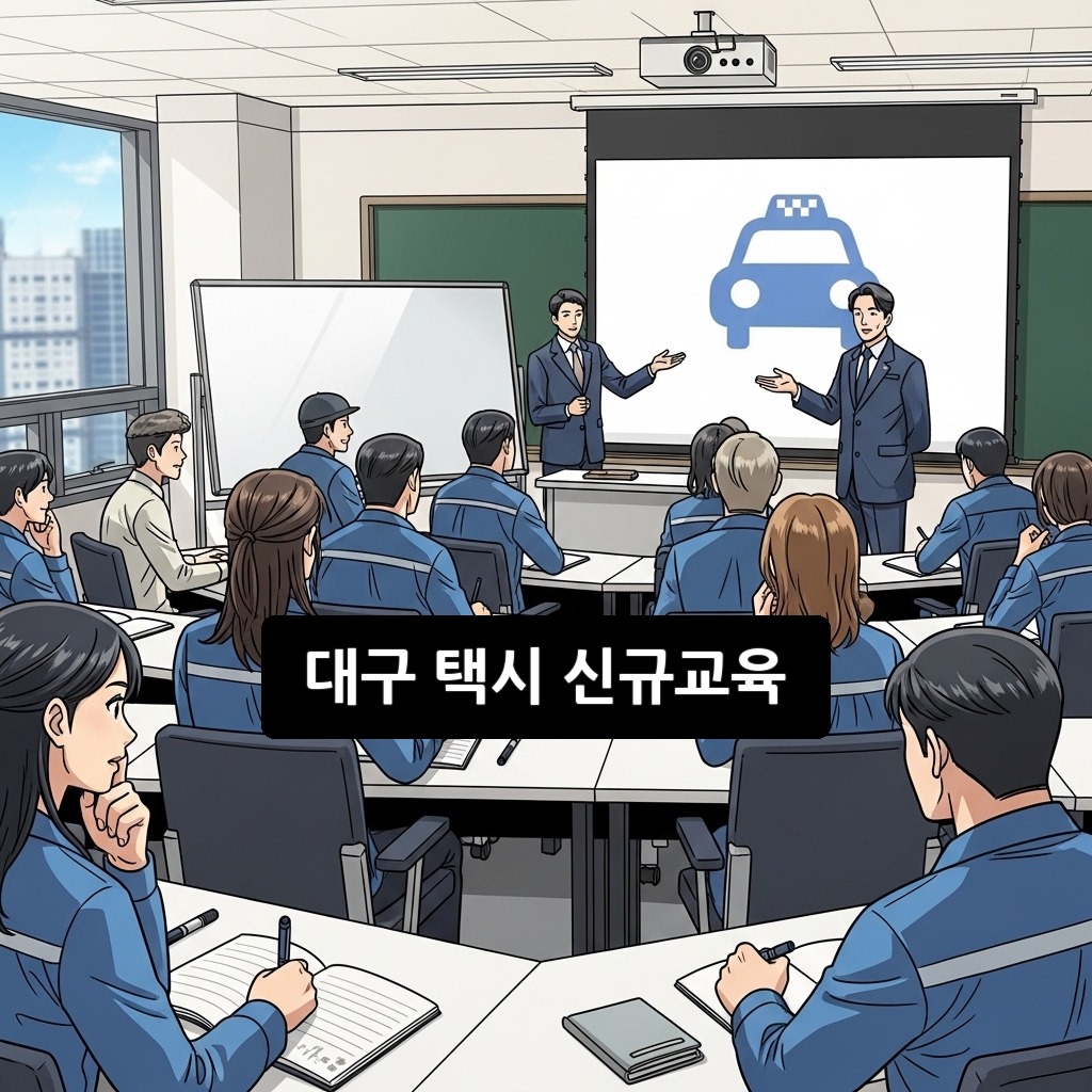 대구 택시 신규교육, 2026년 필수 정보 총정리