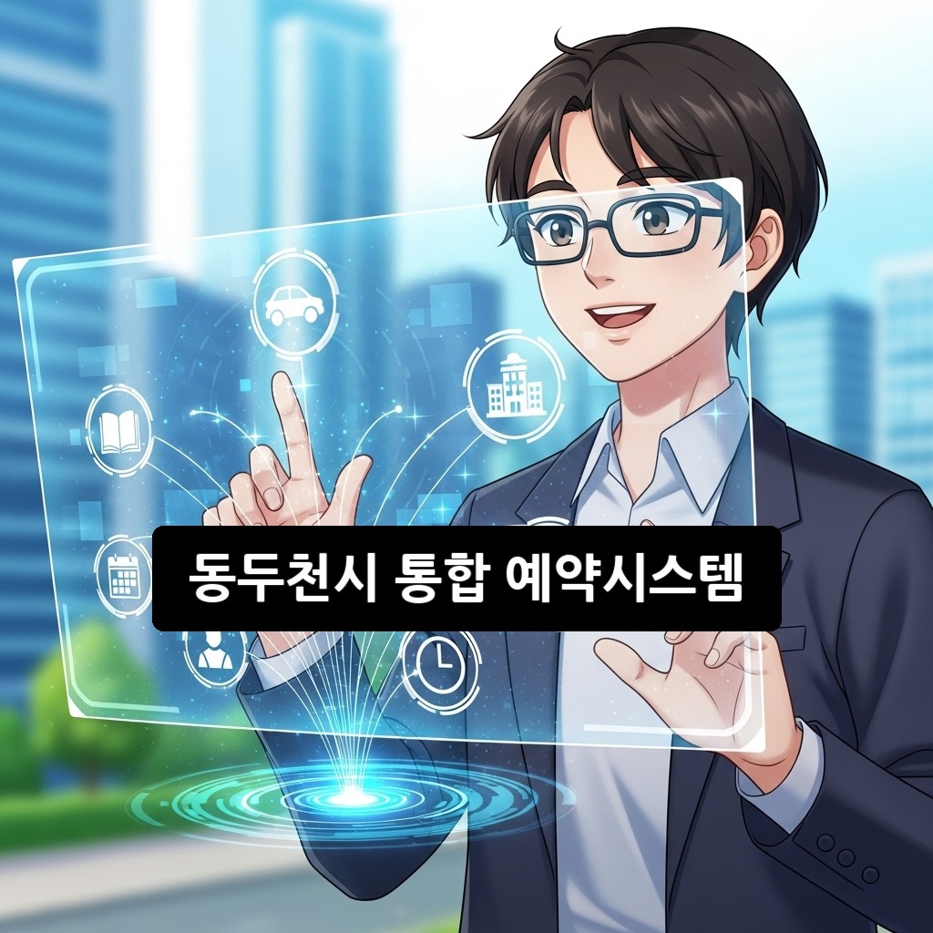 동두천시 통합 예약시스템 2026 최신! 이용 방법 총정리